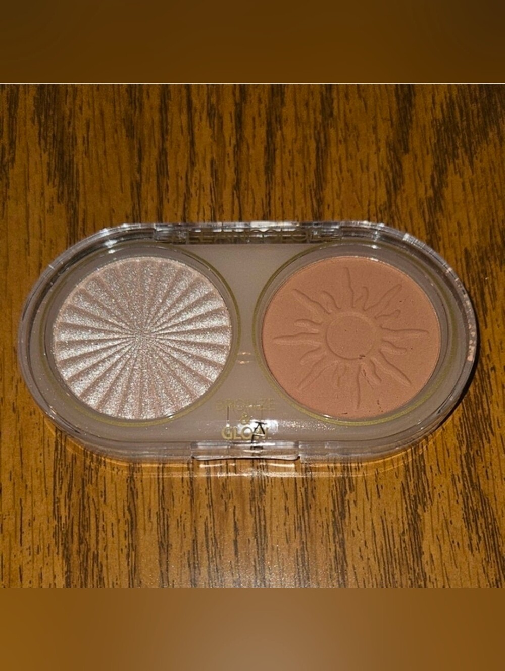 Kleancolor Bronze & Glow Duo In Valentine 0.29oz BNIB